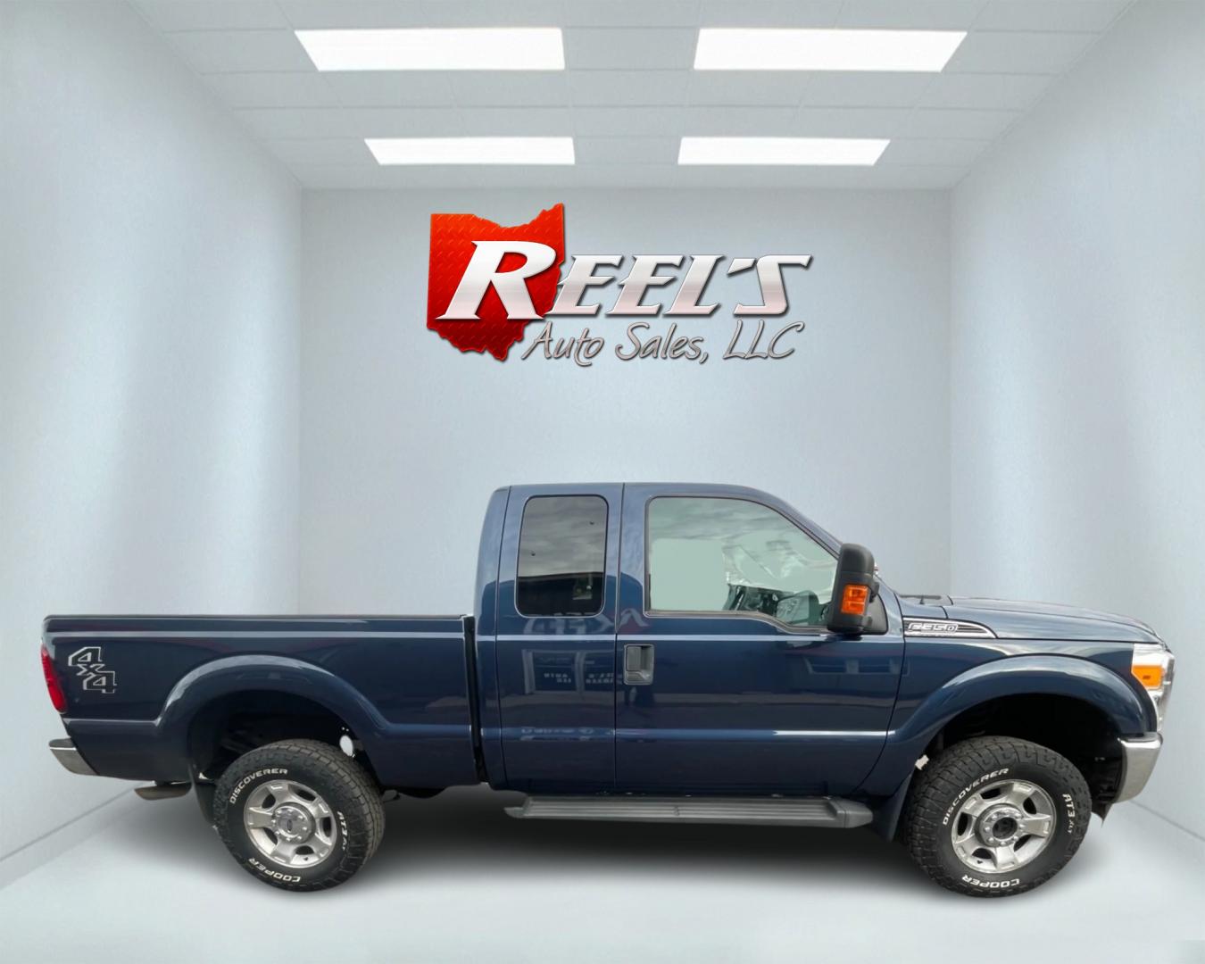 2015 Blue /Gray Ford F-350 SD XLT SuperCab Long Bed 4WD (1FT8X3B68FE) with an 6.2L V8 OHV 16V engine, 6-Speed Automatic transmission, located at 11115 Chardon Rd. , Chardon, OH, 44024, (440) 214-9705, 41.580246, -81.241943 - This 2015 Ford F-350 XLT Supercab 4WD, equipped with a robust 6.2L V8 engine and a 6-speed automatic transmission, offers substantial power and capability, suited for both work and recreational towing needs. It ensures driver comfort with a power driver's seat and power-adjustable pedals, coupled wi - Photo#6